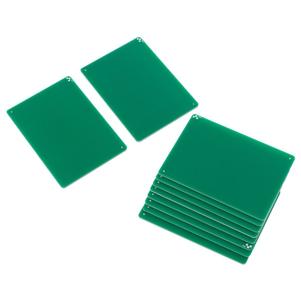 Voltera 2x3 inç Boş PCB Plaket - 10 Adetlik Paket
