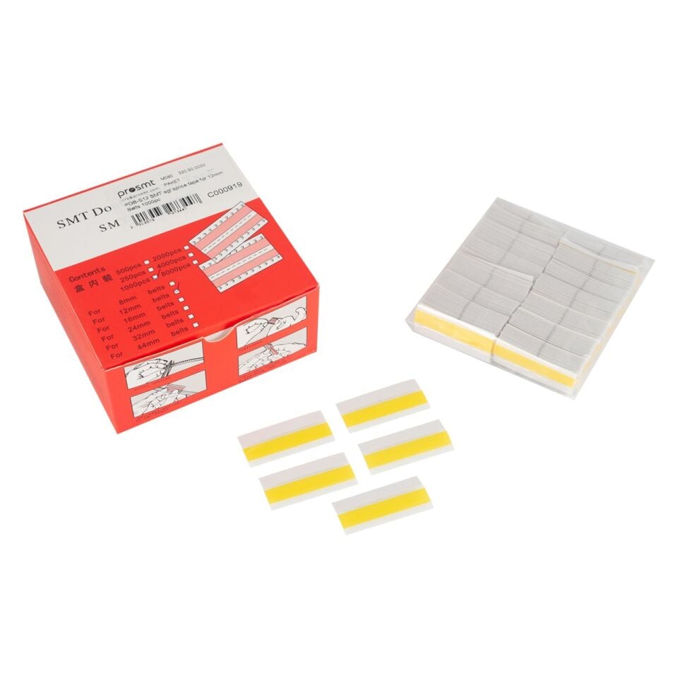 PDB-S12 Smd Şerit Tekli Ek Bandı 12mm 1000 Adet