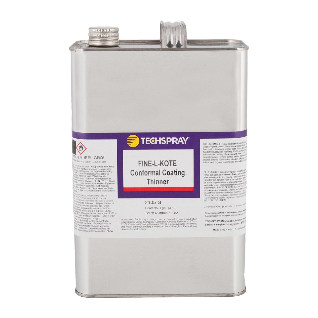 Techspray 2105 Fine-L-Kote Kaplama İnceltici 3,8L