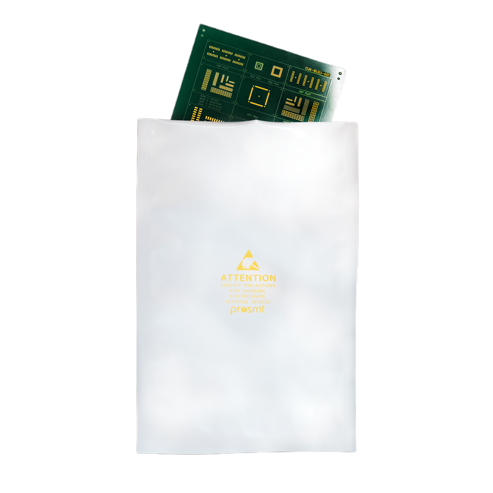 200 x 300 Kilitsiz Antistatik ESD Poşet - 100 Adet