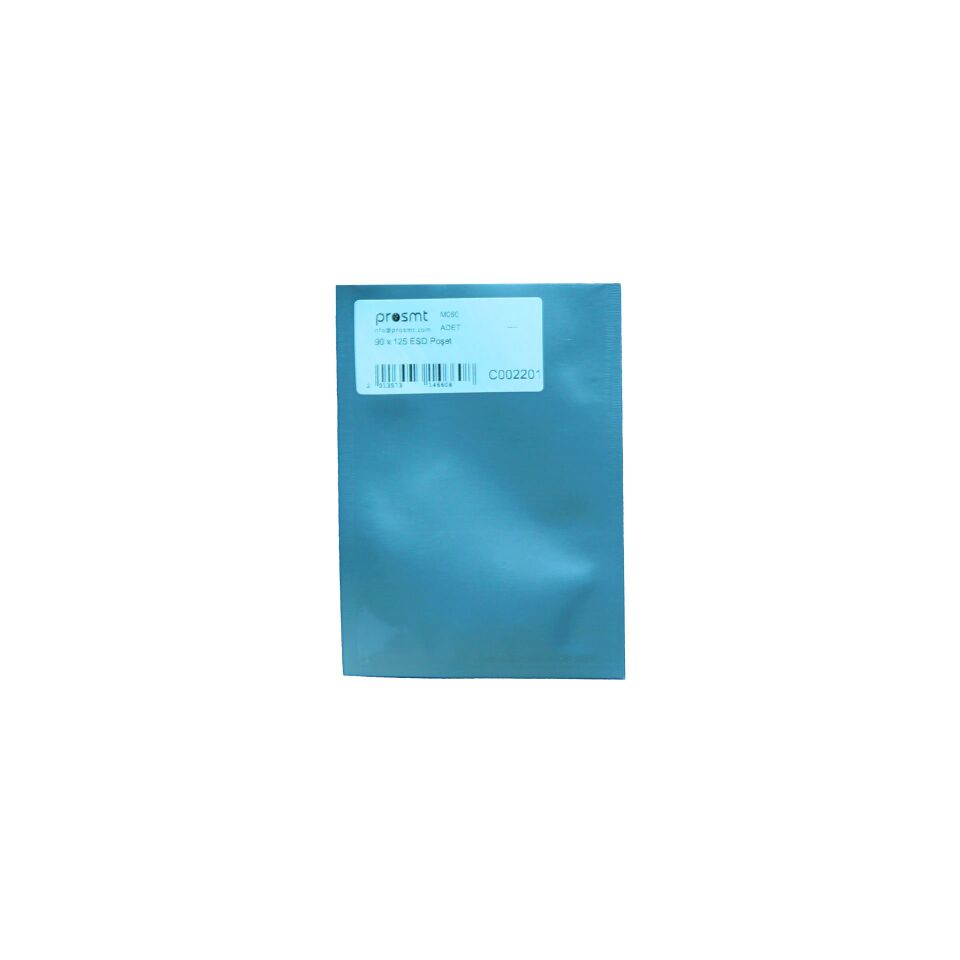 90 x 125 Kilitsiz Antistatik ESD Poşet - 300 Adet