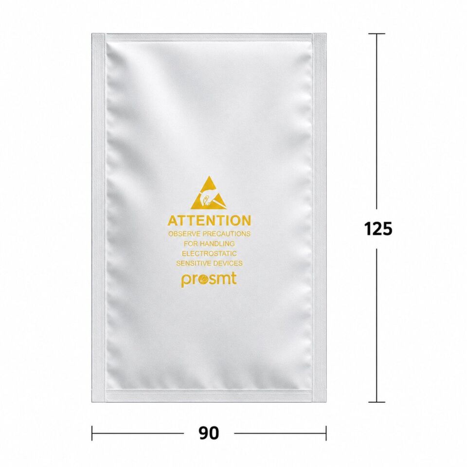 PROSMT 90x125 Kilitsiz ESD Poşet - 300 Adet