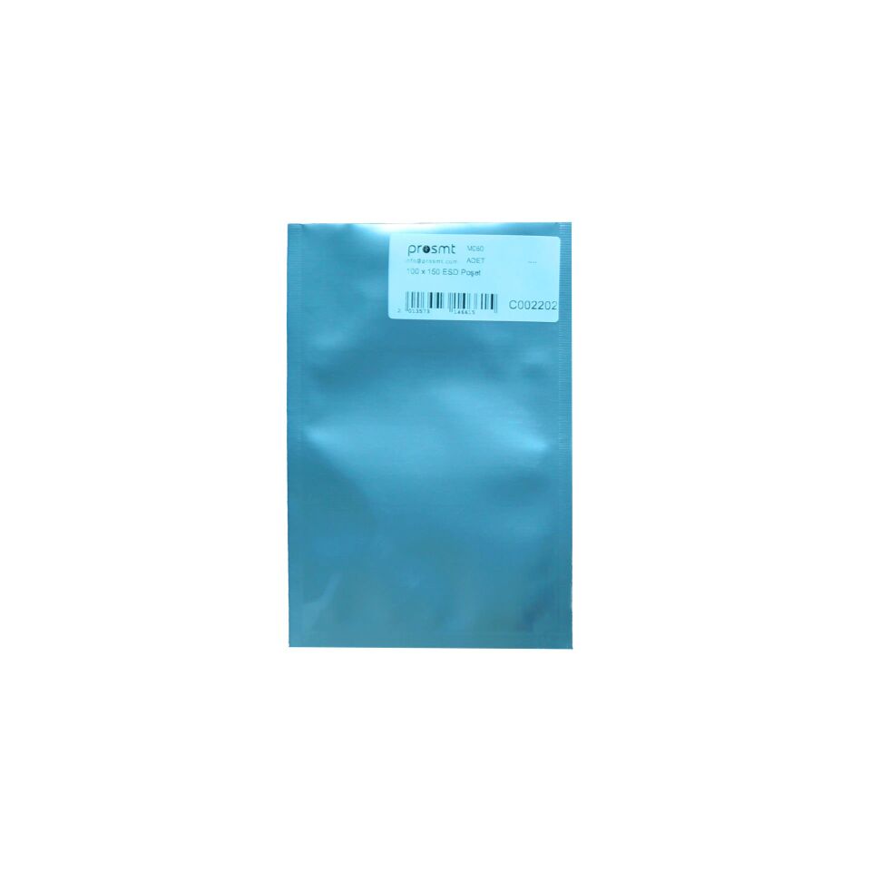 PROSMT 100x150 Kilitsiz ESD Poşet - 300 Adet