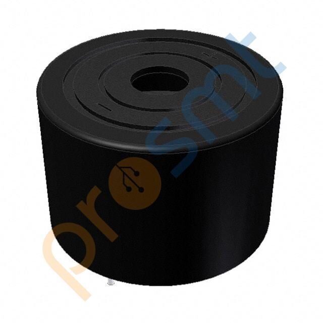 AI-2429-TT-12V-R AUDIO PIEZO INDICATOR 3-20V TH - ALARM, BUZZER, SIREN