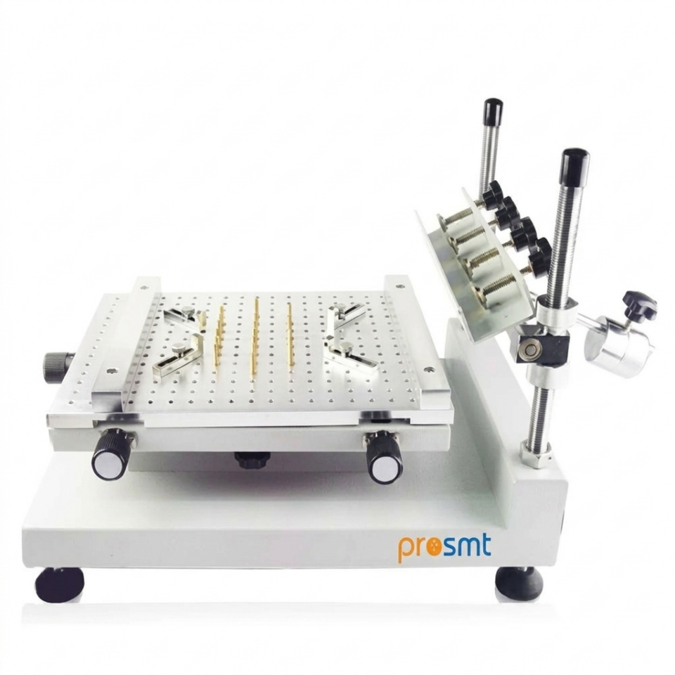 ProMount WMP40 Manuel Krem Lehim Baskı Makinesi