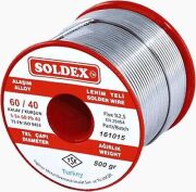 Soldex Lehim Teli 2mm Sn60 Pb40 500Gr