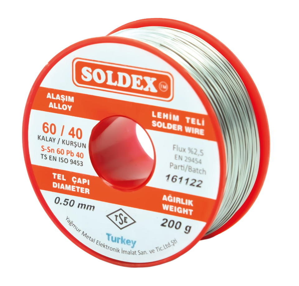 Soldex Sn60 Pb40 0.50mm 200gr
