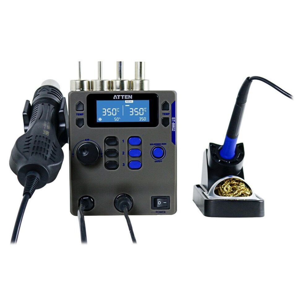 Atten ST-8802 2'si 1 Arada Tamir İstasyonu