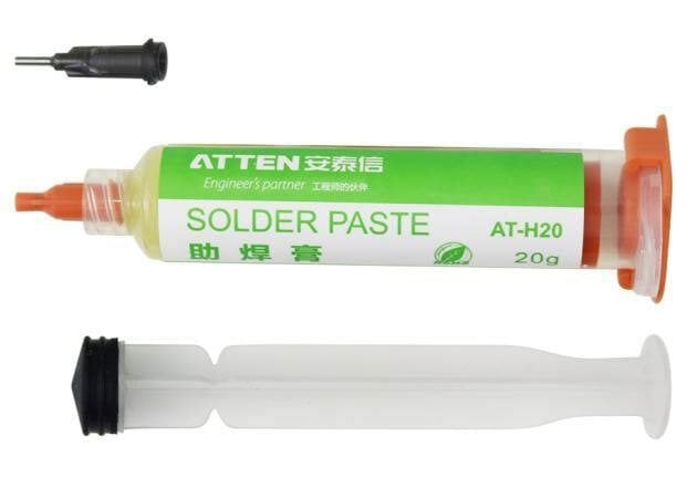 Atten AT-H20 Lehim Pastası (Jel Flux - Tamir flux) 20g