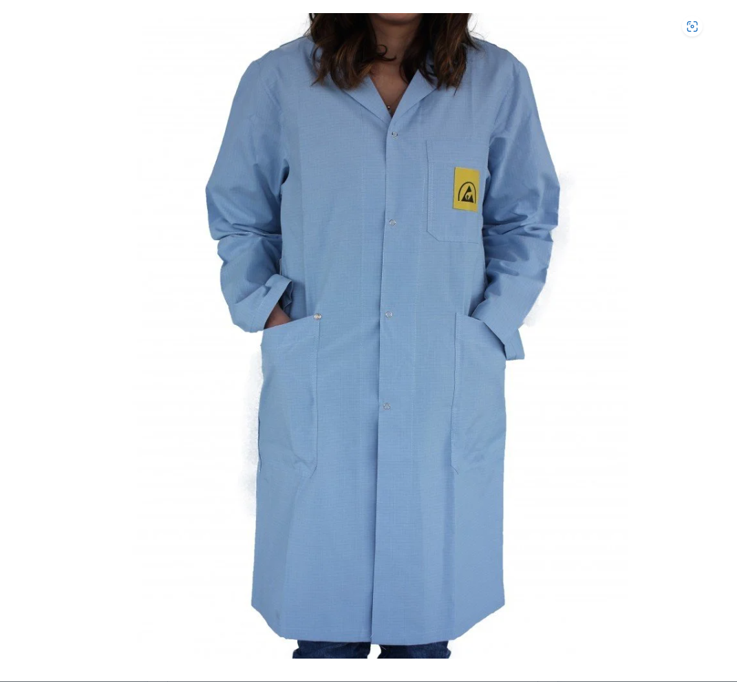 ESD Önlük (Mavi) XL Beden