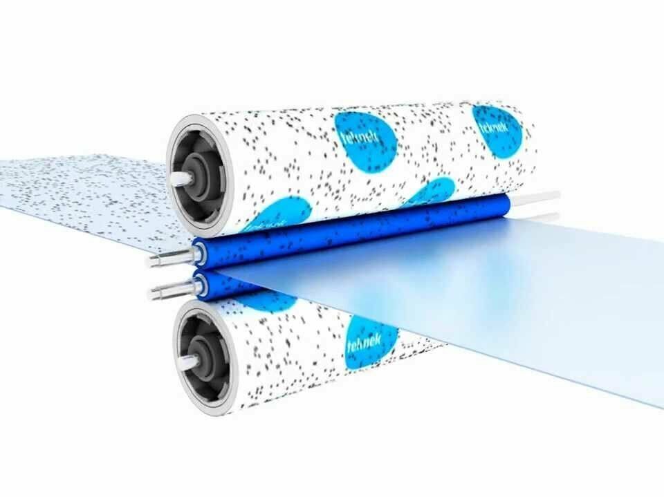 Teknek PCB Yüzey Temizleme Yapışkan Rulo 320mm