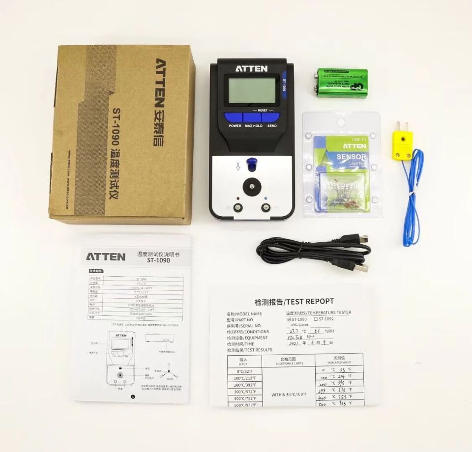Atten Havya Ucu Sıcaklık Test Cihazı ST-1090