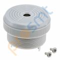 AI-3736-P-C28-R AUDIO PIEZO IND 4-28V PNL MNT - ALARM, BUZZER, SIREN