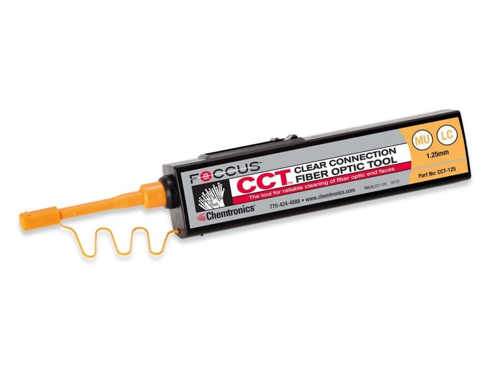 Chemtronics FOCCUS CCT 1,25 mm Fiber Optik Konnektör Temizlik Aleti
