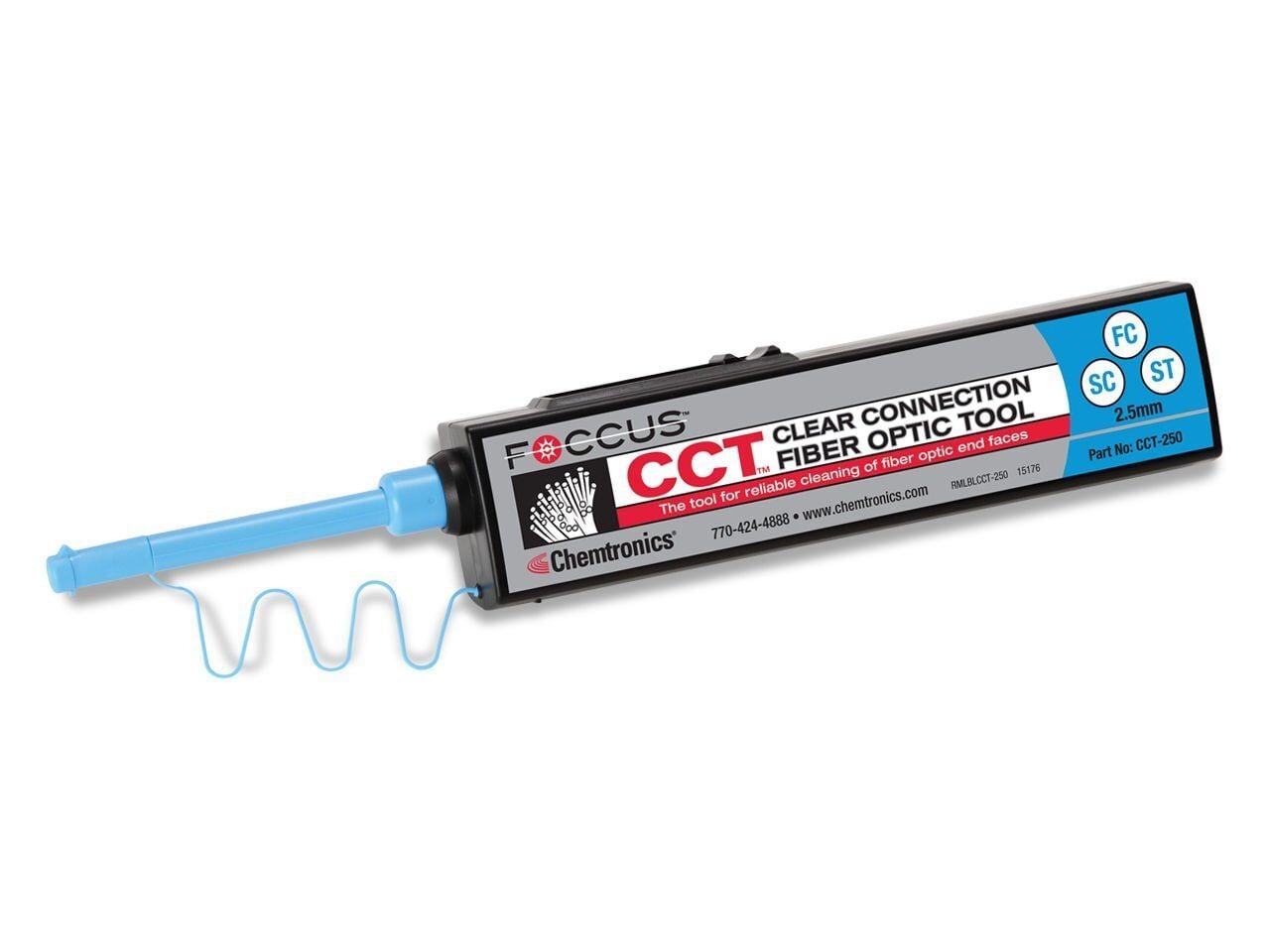 Chemtronics FOCCUS CCT 2.50 mm Fiber Konnektör Temizleyici