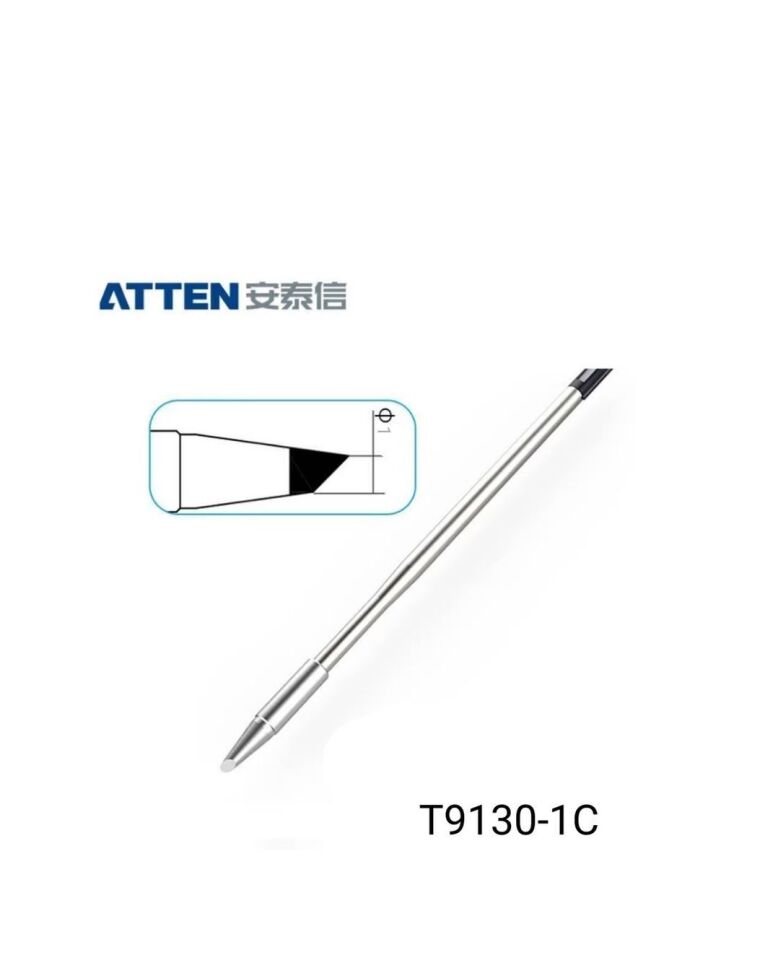 Atten T9130-1C Havya Ucu - Eğik kesik 1 mm
