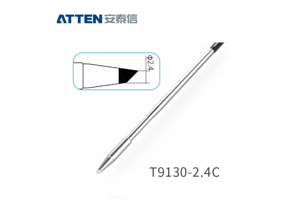 Atten T9130-2.4C Havya Ucu - Eğik kesik 2.4 mm