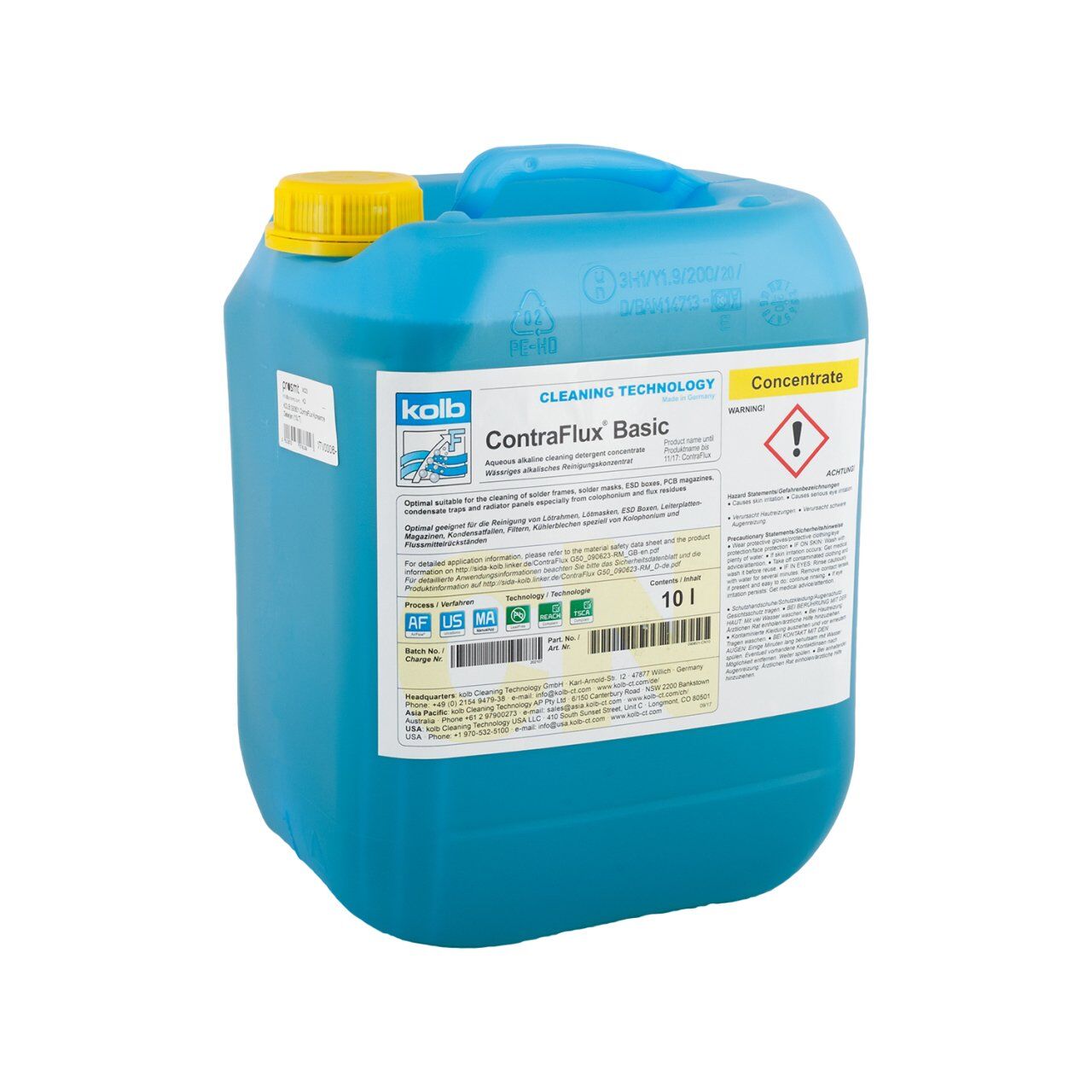 Fluks Artıkları için Konsantre Deterjan ContraFlux (10LT)