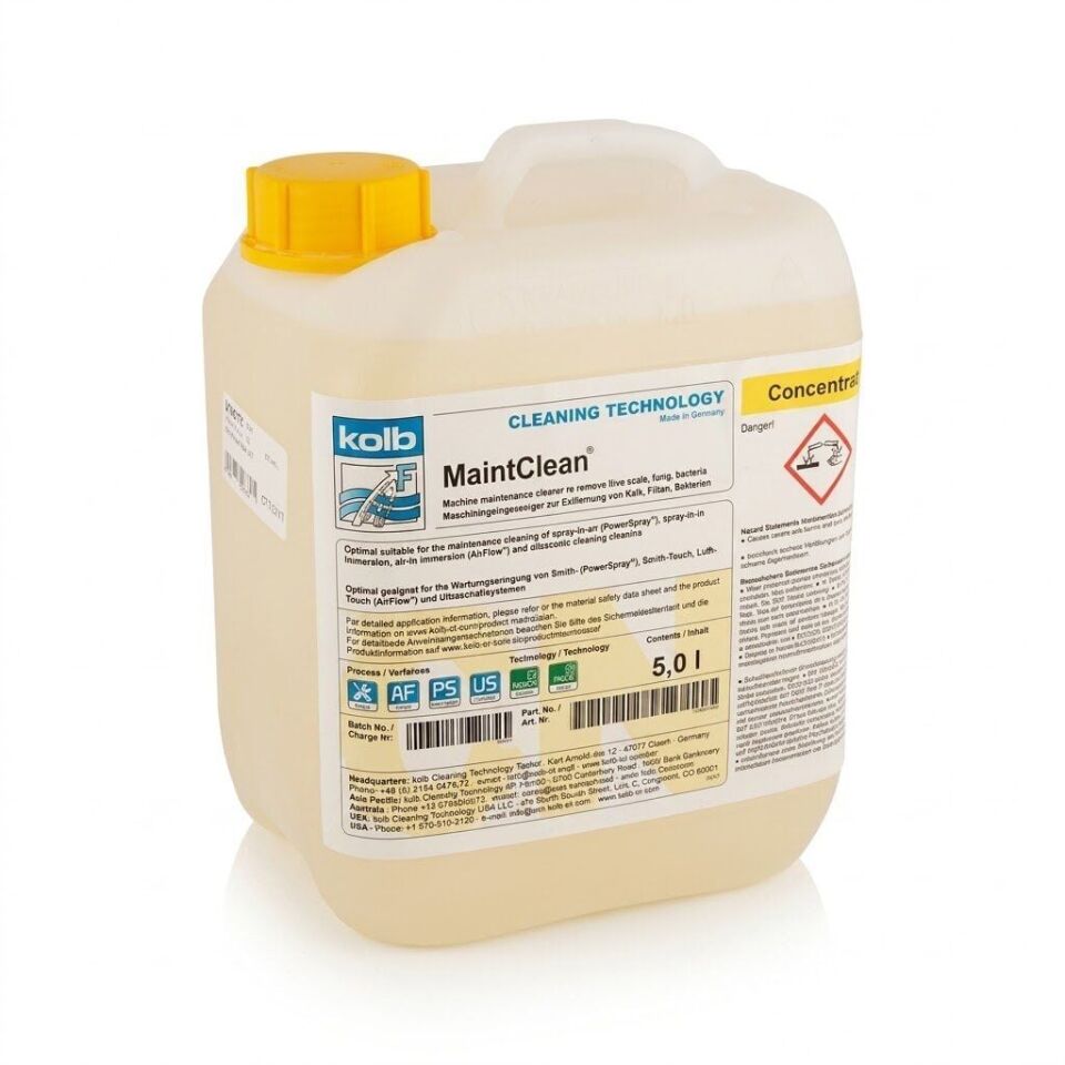 Kireç ve Lehim Kalıntı Temizleme Deterjanı MaintClean® (5L)