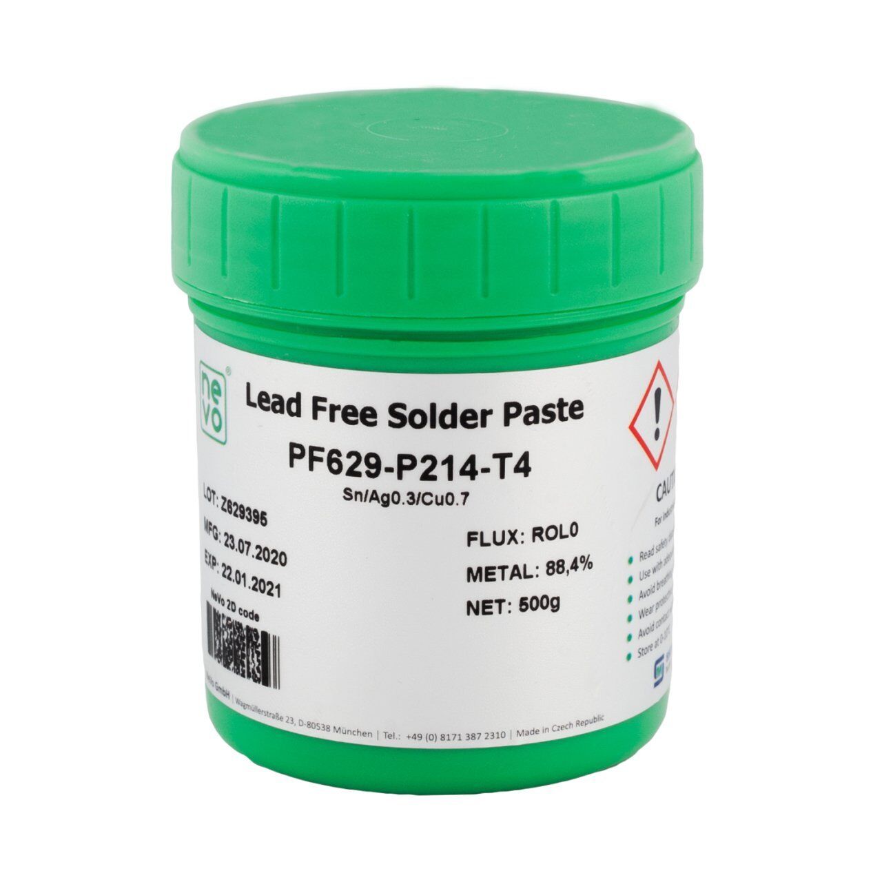 SAC307 Kurşunsuz Krem Lehim Type 4 (500gr)