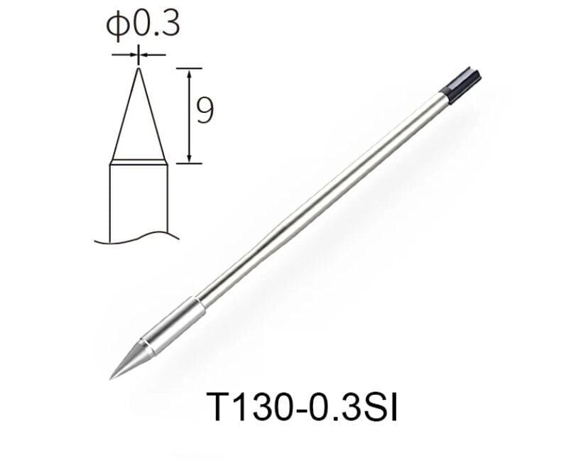 Atten T130-0.3SI Havya Ucu - İnce konik 0.3 mm