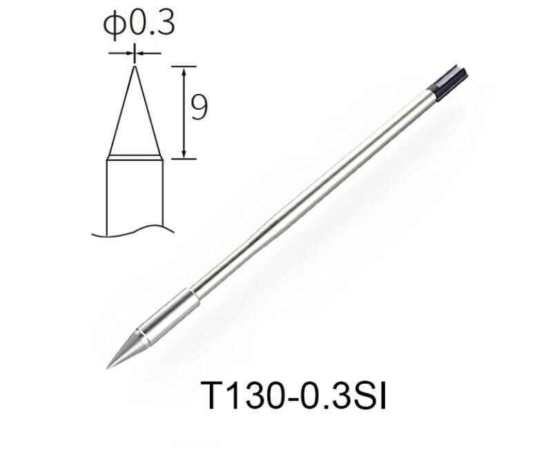 Atten T130-0.3SI Havya Ucu - İnce konik 0.3 mm
