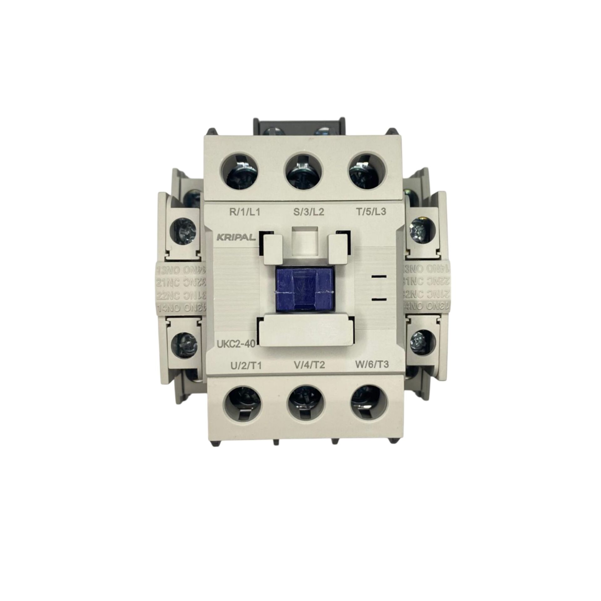 KRİPAL UKC2-40 Kontaktör 40A 3 Kutuplu 220VAC 2NO+2NC