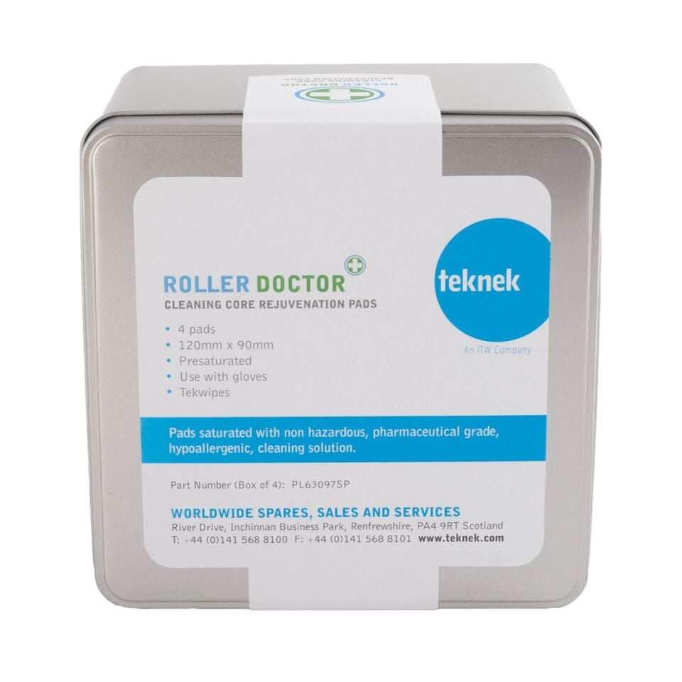 Temizleme Rulosu için Roller Doctor Ped, Temizleyici Dörtlü Paket