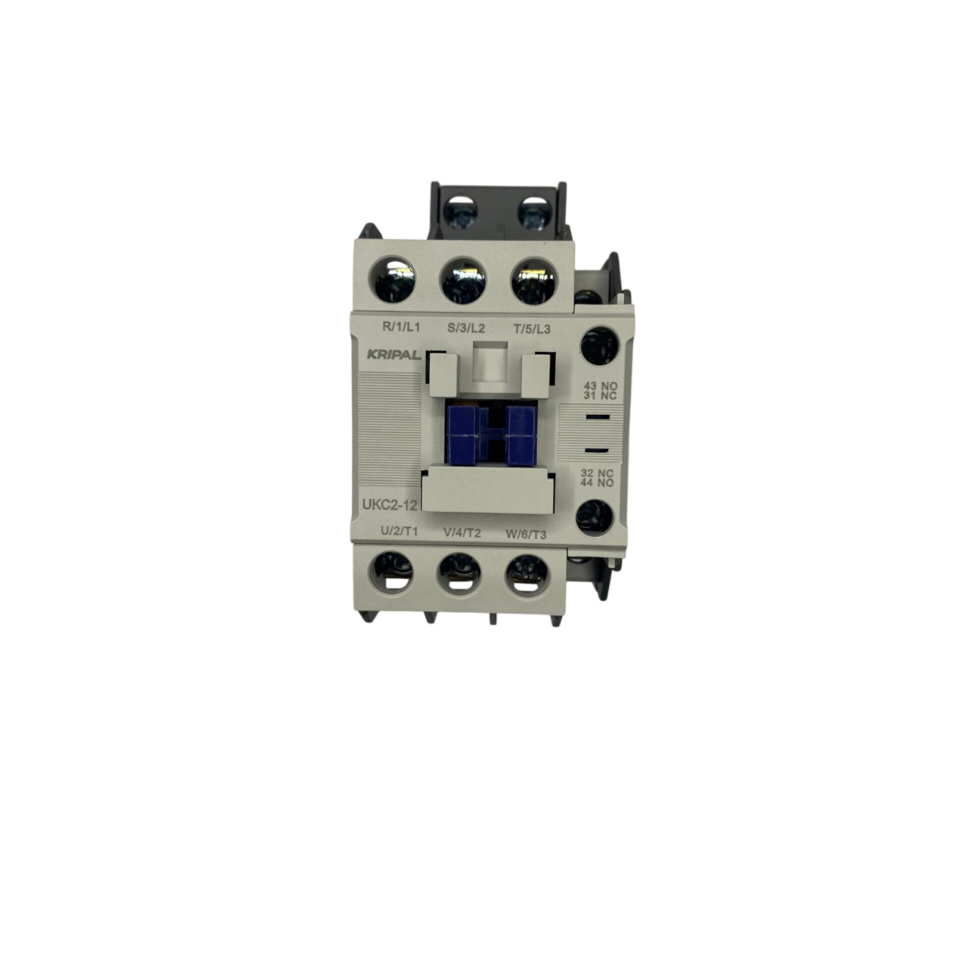 KRİPAL UKC2-12 Kontaktör 12A 3 Kutuplu 220VAC 1NO+1NC