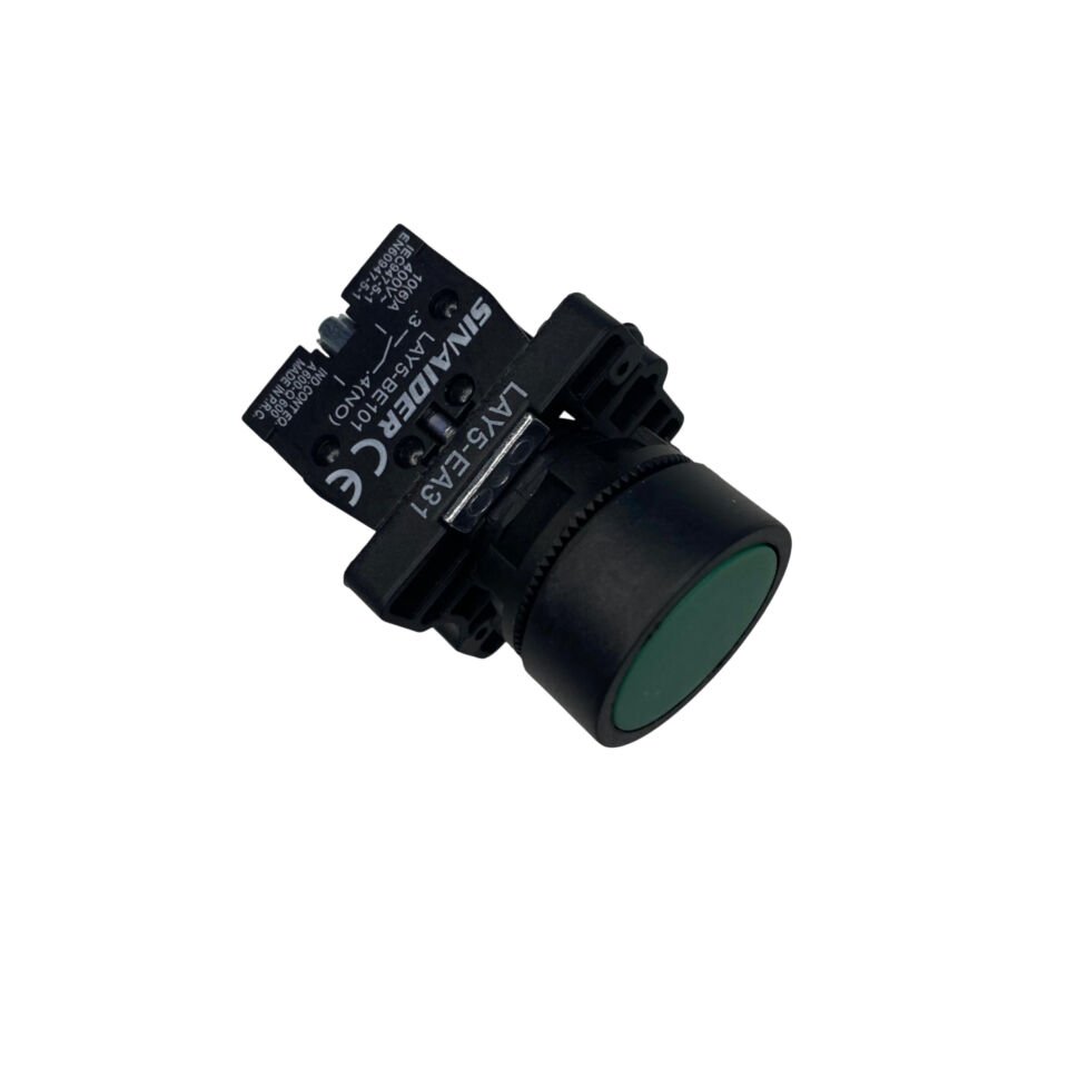BUTON, 22MM YEŞİL / LAY5-EA31