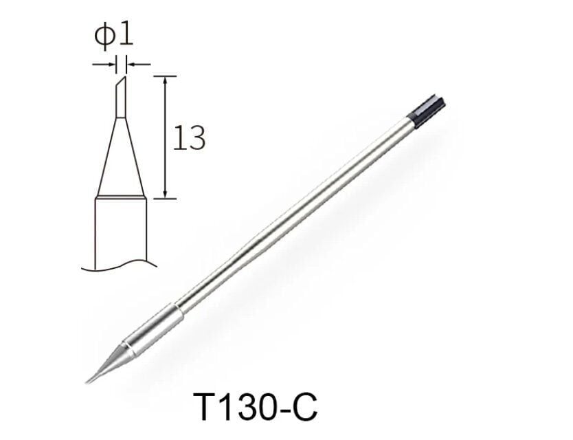 Atten T130-C Havya Ucu - Eğik kesik Form