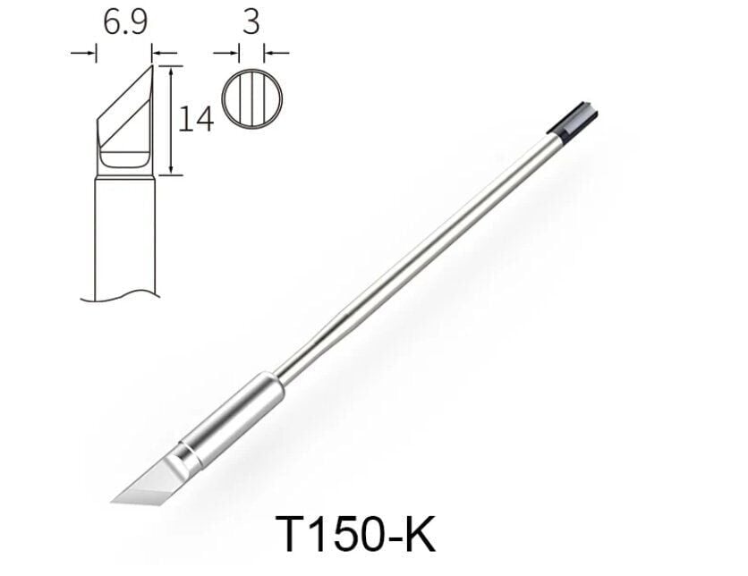 Atten T150-K Havya Ucu - Bıçak Form