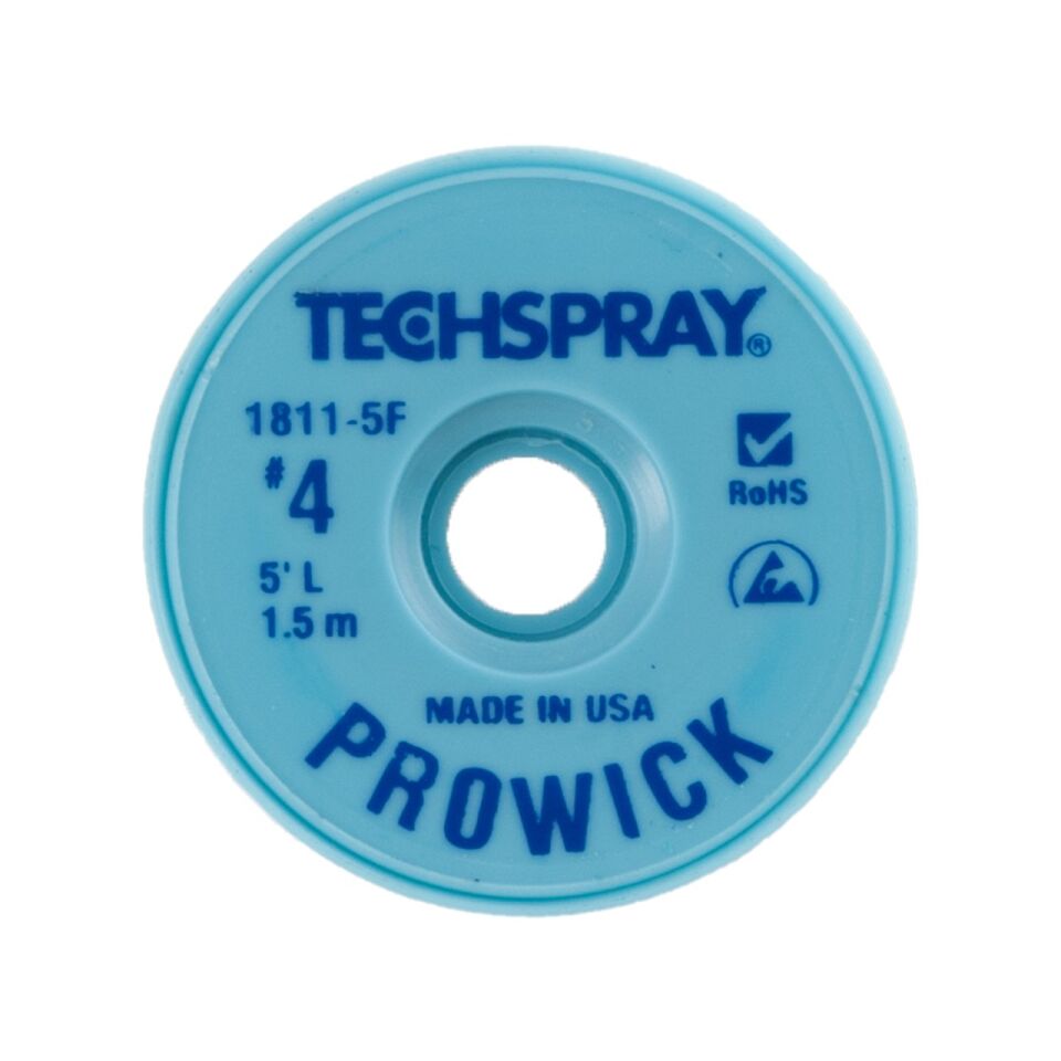 Techspray 2,5mmx1,5m Lehim Alma Teli Mavi 1811-5F Pro-Wick