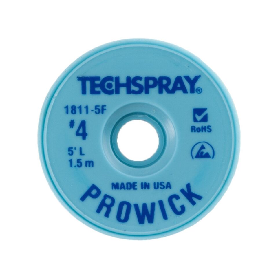 Techspray 2,5mmx1,5m Lehim Alma Teli Mavi 1811-5F Pro-Wick
