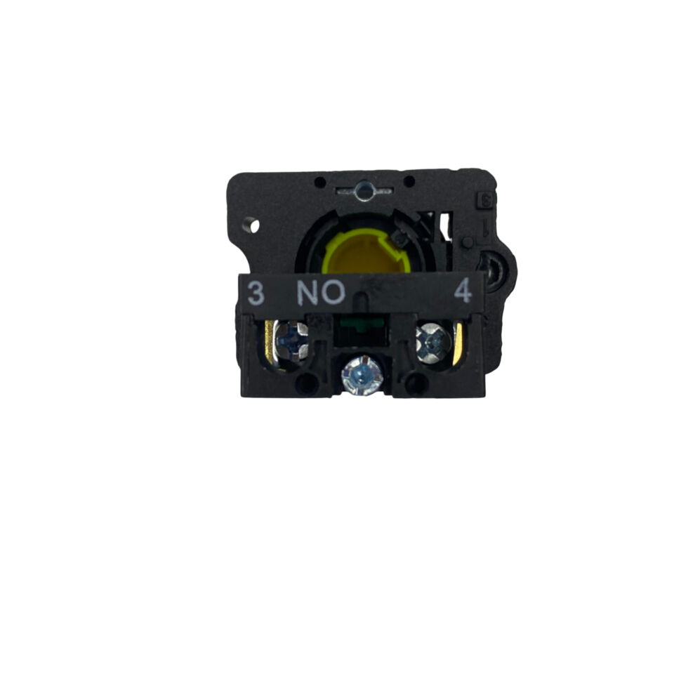 LAY5-EA51 22mm Buton - Sarı Alarm Logolu