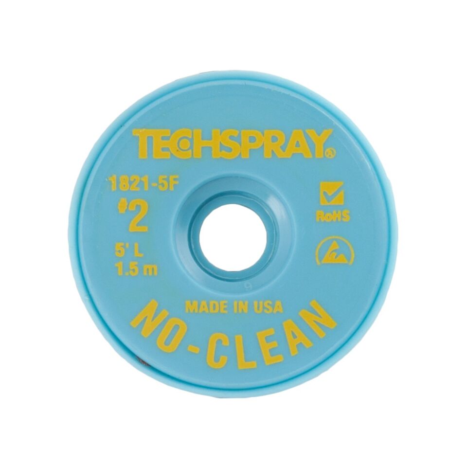 Techspray 1,4mmx1,5m Lehim Alma Teli Sarı 1821-5F No-Clean