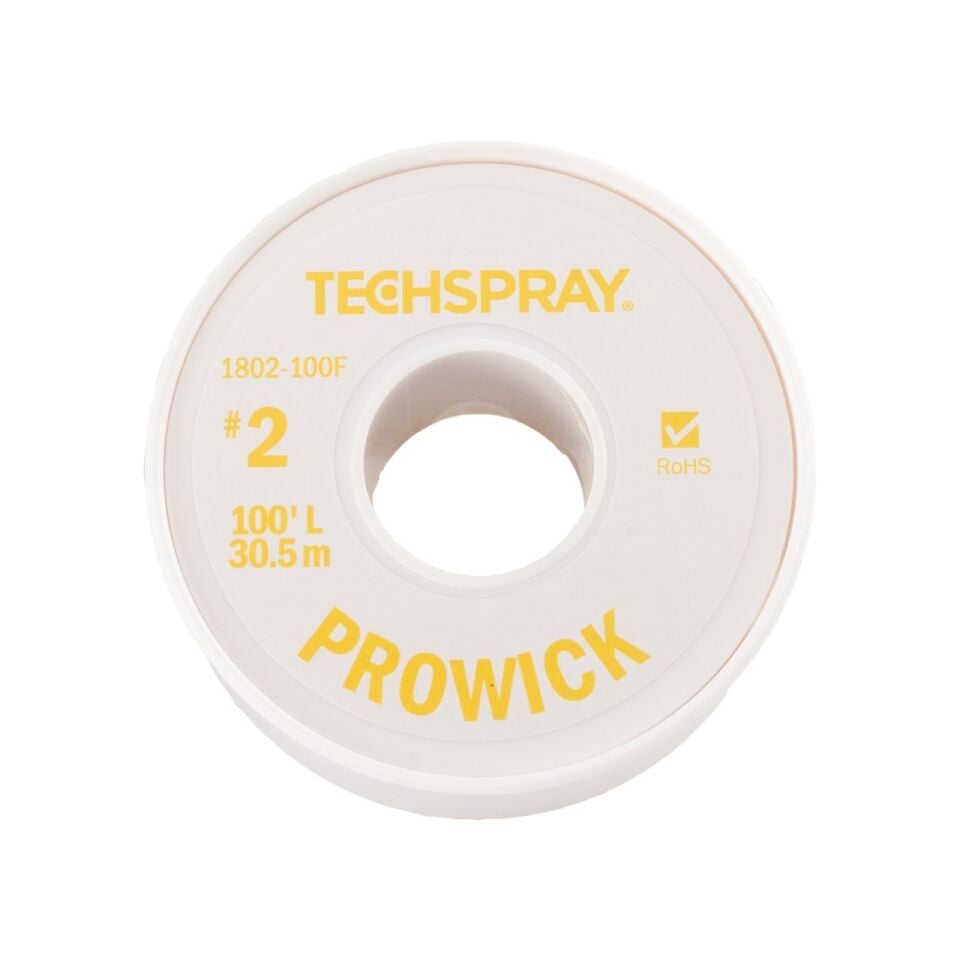 1,4mm x 30,5m Lehim Alma Teli Sarı 1802-100F Pro-Wick®