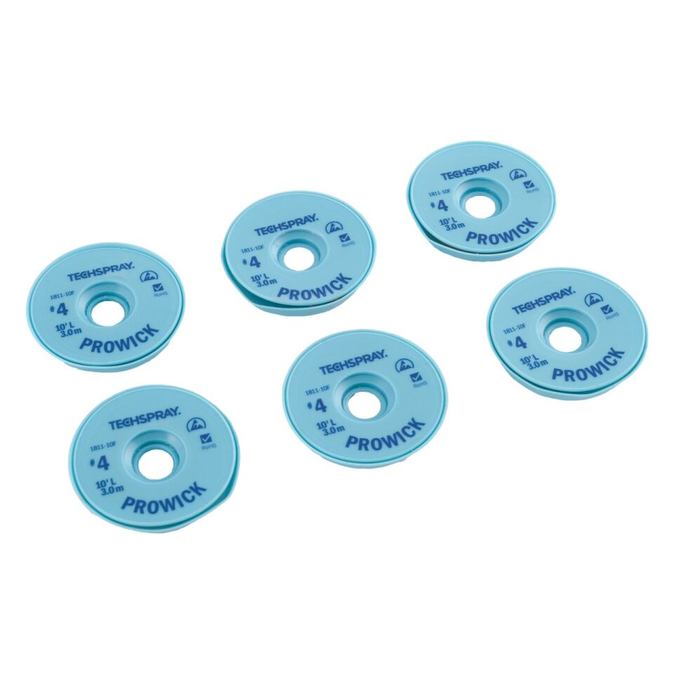 Techspray 2,5mmx3m Lehim Alma Teli Mavi 1811-10F Pro-Wick