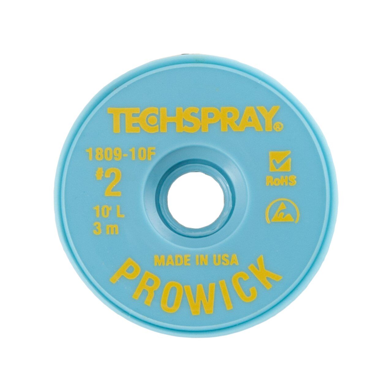 Techspray 1,4mm x 3m Lehim Alma Teli Sarı 1809-10F Pro-Wick®