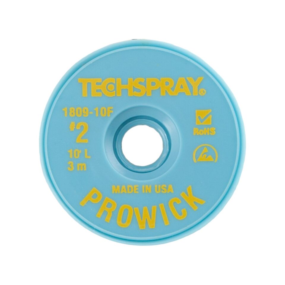 Techspray 1,4mm x 3m Lehim Alma Teli Sarı 1809-10F Pro-Wick®