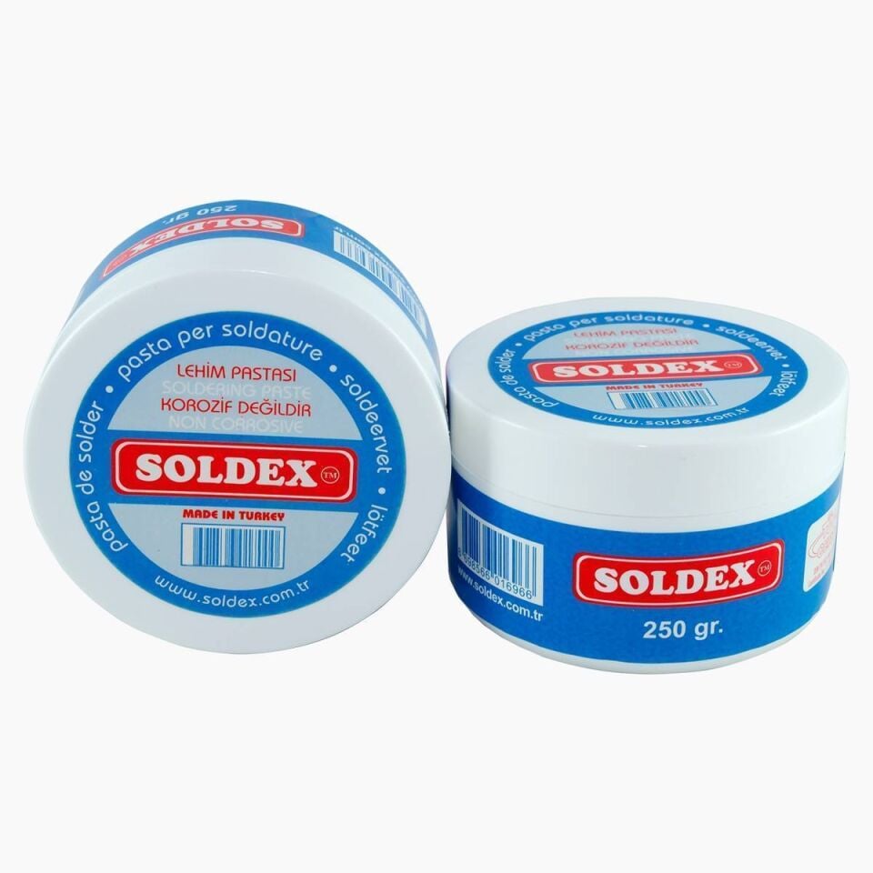 Soldex Lehim Pastası 250 g - Reçineli Lehimleme Macunu