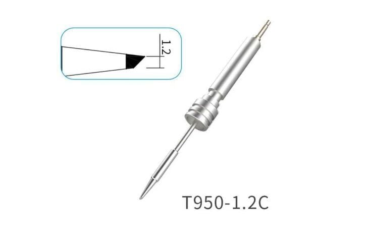 Atten T950-1.2C Havya Ucu - Eğik kesik 1.2 mm