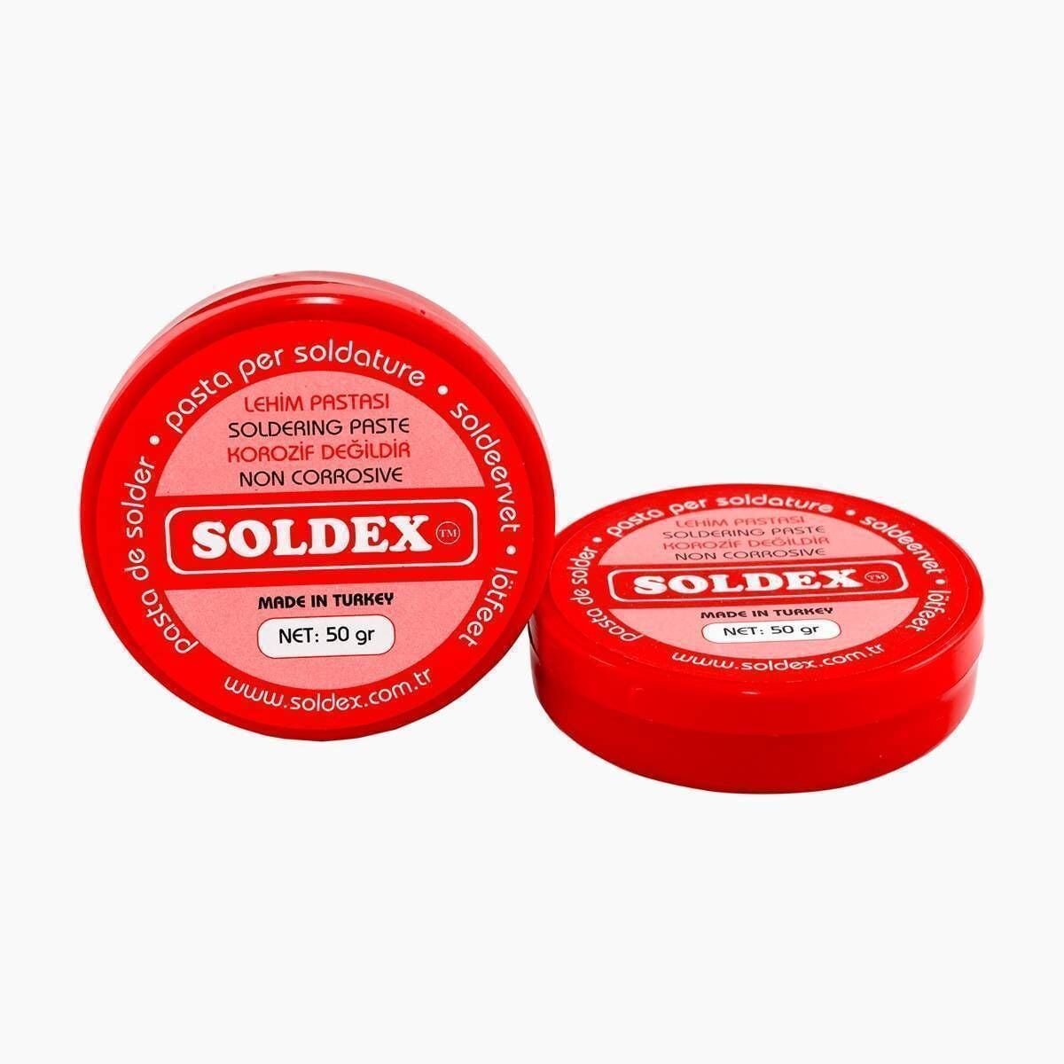 Soldex Lehim Pastası 50 g - Reçineli Lehimleme Macunu