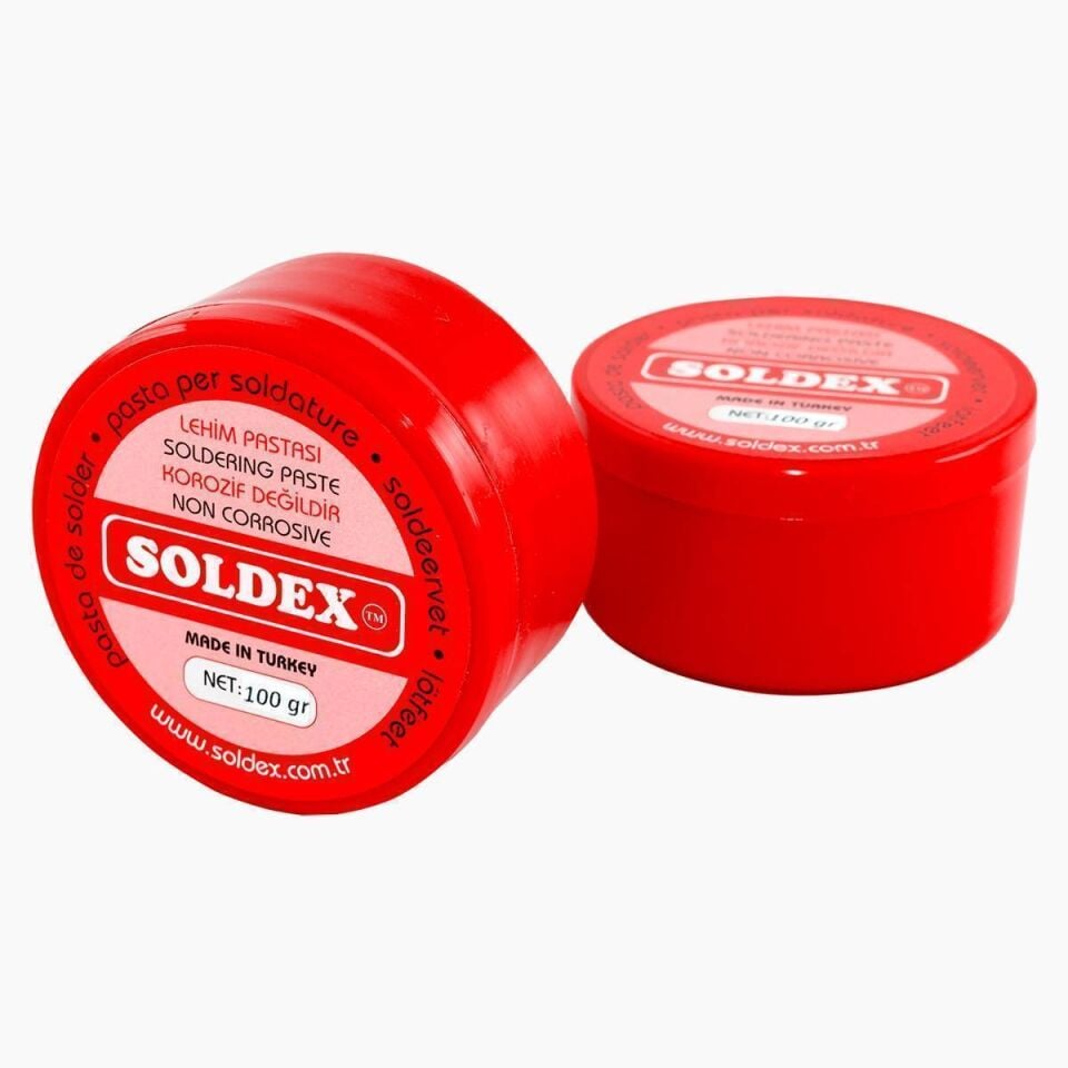 Soldex Lehim Pastası 100 g - Reçineli Lehimleme Macunu