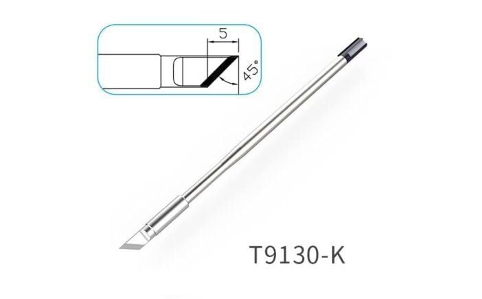 Atten T9130-K Havya Ucu - Bıçak Form