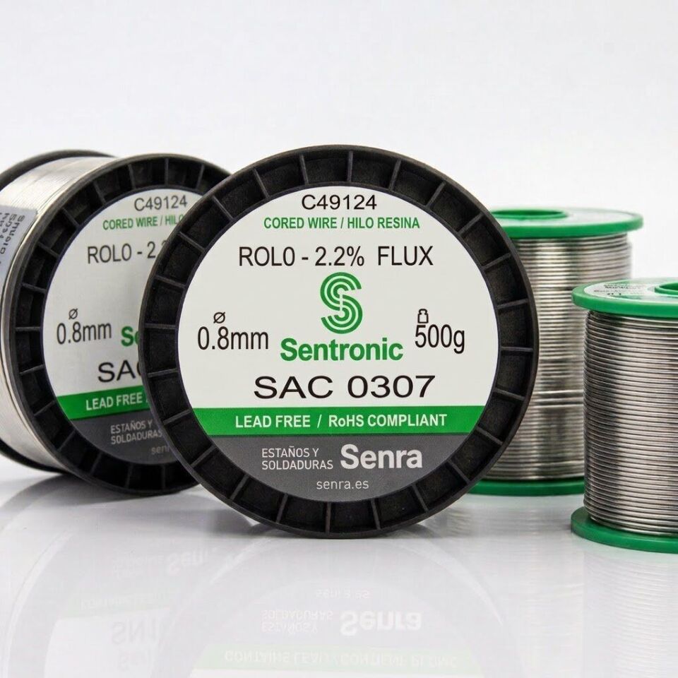 Senra SAC307 Kurşunsuz 0.8mm Lehim Teli (500g)