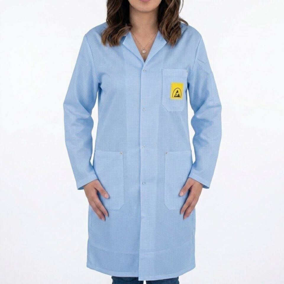 ESD Önlük (Mavi) 3XL Beden
