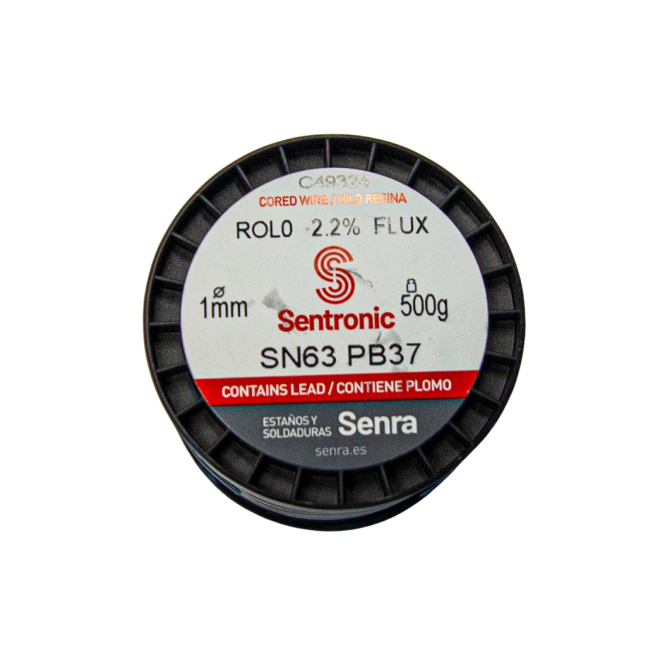 Sn63Pb37 Kurşunlu 1mm Lehim Teli (500g)