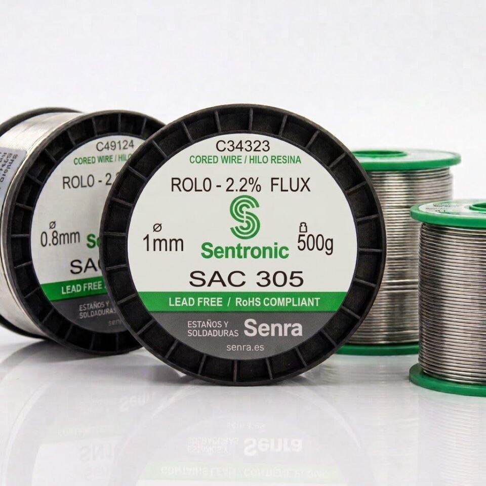 Senra SAC305 Kurşunsuz 1mm Lehim Teli (500g)