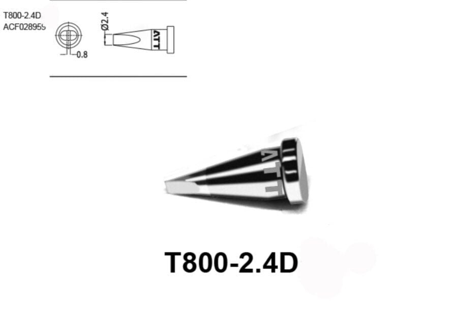 Atten T800-2.4D Havya Ucu - Keski 2.4 mm